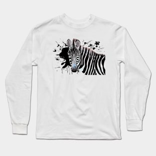 Zebra Long Sleeve T-Shirt